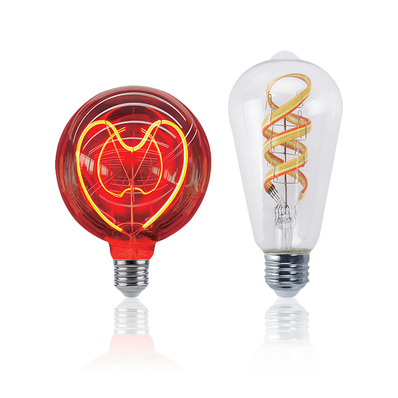Smart LED filamentpære (WiFi og Bluetooth -kontroll)
